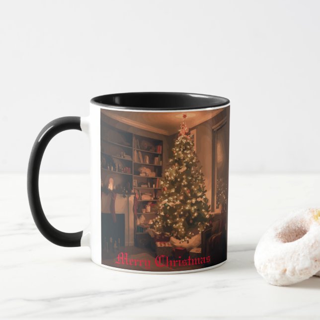 Taza Yuletide Charm (Con donut)