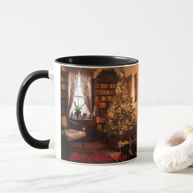 Taza Yuletide Charm (Con donut)