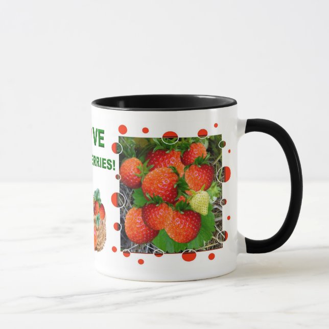 Taza ¡YUMMY! Strawberry Mug (Derecha)