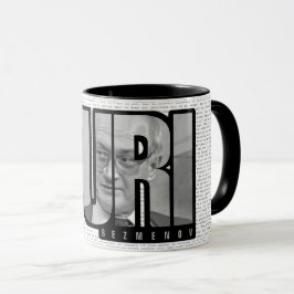 Taza Yuri Bezmenov Cita Texto Café Mug