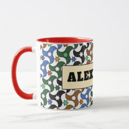 Taza Z12-Alexander Brooks – Diseño geométrico pers