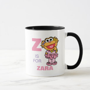 Taza Z es para Zoe   Añadir su nombre