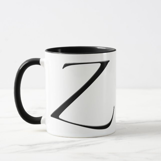 Taza Z - Zapfino (Izquierda)