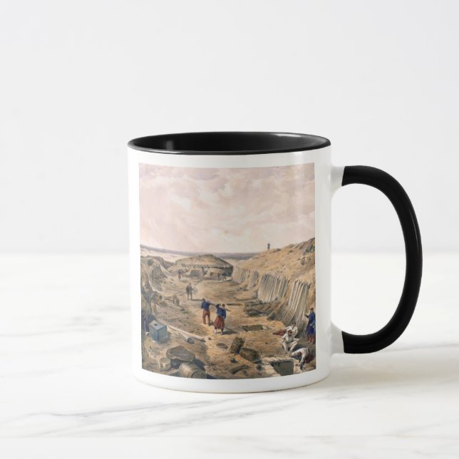 Taza Zanja del bastión du Mat, placa 'de Seat (Derecha)