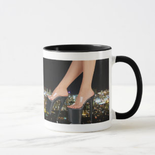 Taza Zapatos de la ciudad - Arte de Stiletto