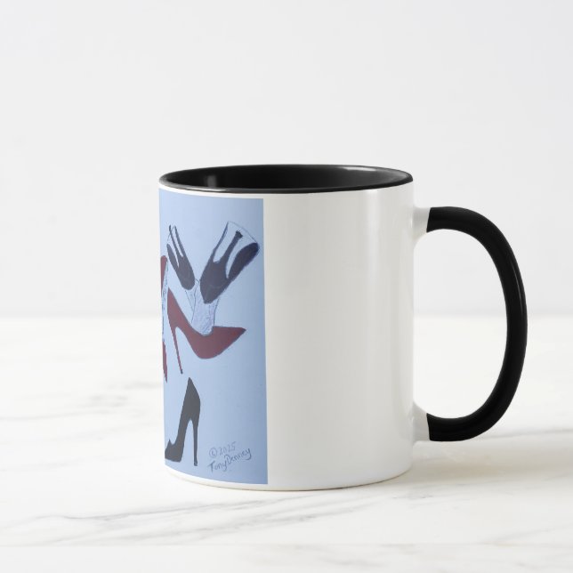 Taza zapatos de tacón alto múltiples (Derecha)