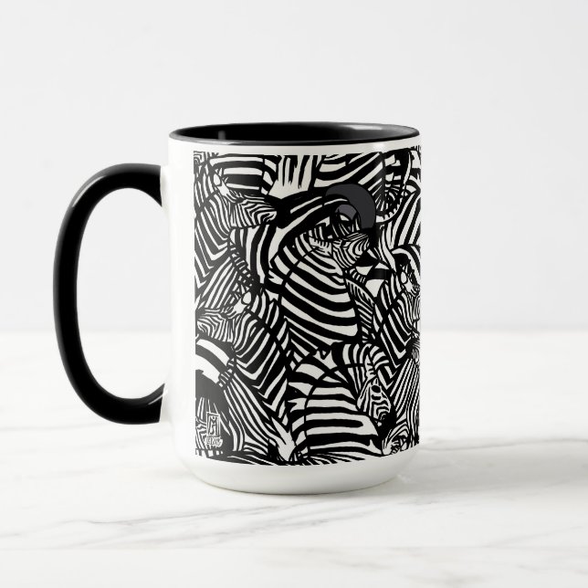 Taza Zebra Mug 5 (Izquierda)