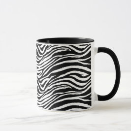 Taza Zebra Pattern Mug
