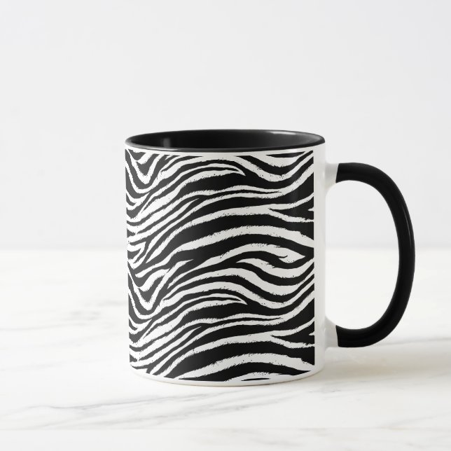 Taza Zebra Pattern Mug (Derecha)