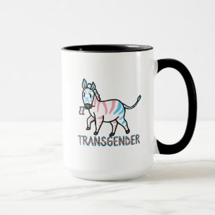 Taza Zebra transgénero