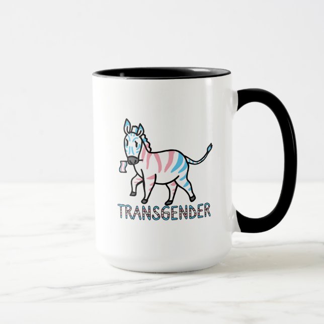 Taza Zebra transgénero (Derecha)