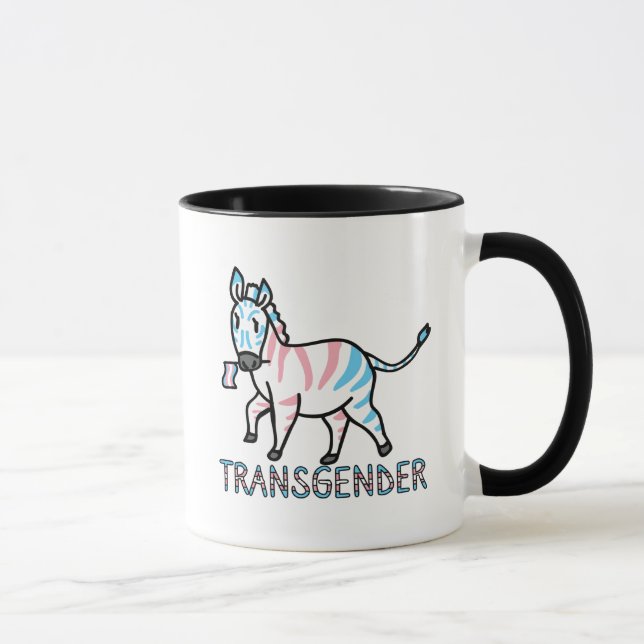 Taza Zebra transgénero (Derecha)