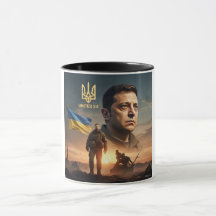 Zelenskyy Presidente ucraniano Coffee Mug