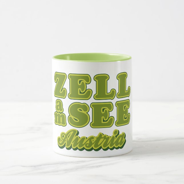 Taza Zell am See mugs - elegir estilo y color (Centro)
