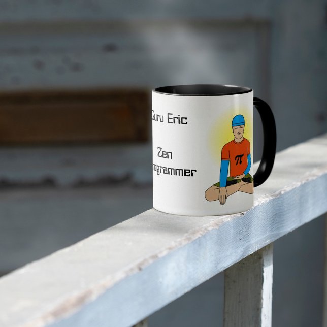 Taza Zen Programmer Buda moderno (Subido por el creador)