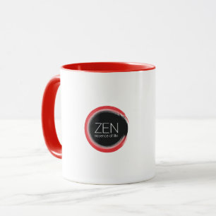 Taza Zen Roja