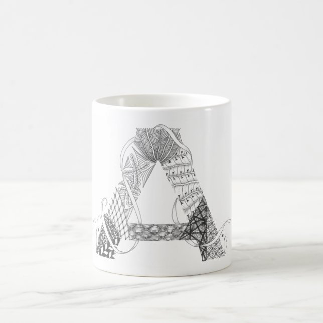 Taza - Zenletter "A " (Centro)
