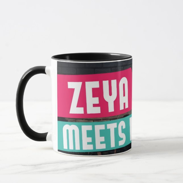 Taza Zeya Meets NY Mug (Izquierda)