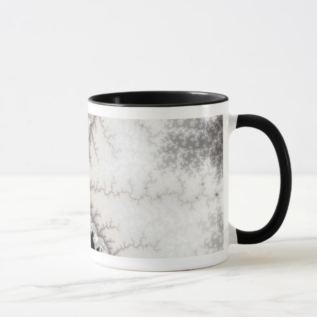 Taza Zigzag Plateado (Derecha)