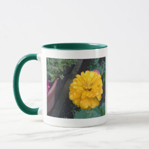Taza Zinnia amarilla