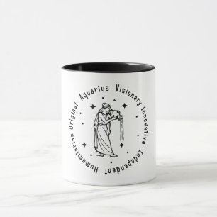 Taza Zodiac Aquarius Mug