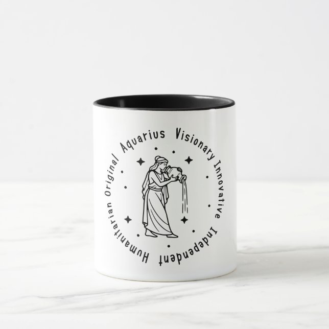 Taza Zodiac Aquarius Mug (Centro)