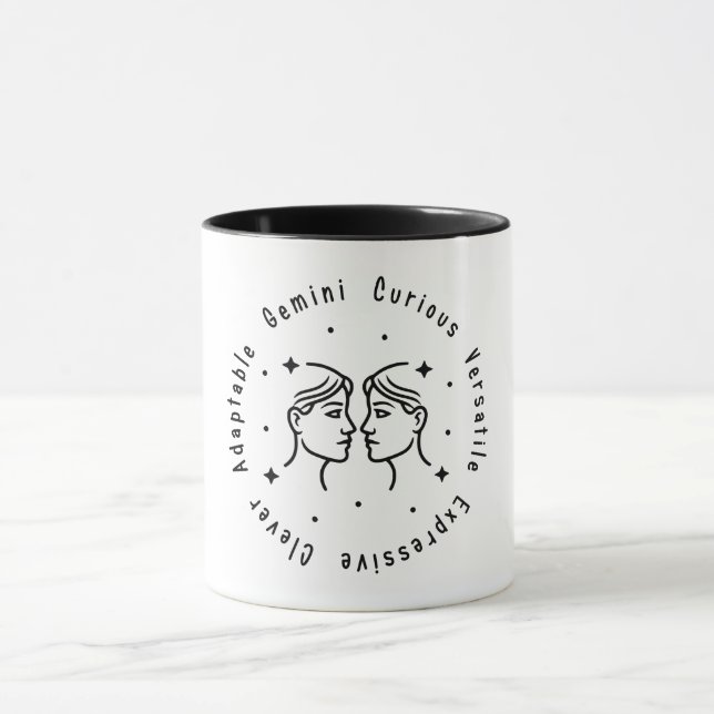 Taza Zodiac Gemini Mug (Centro)