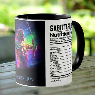 Taza Zodiac Sagitarius