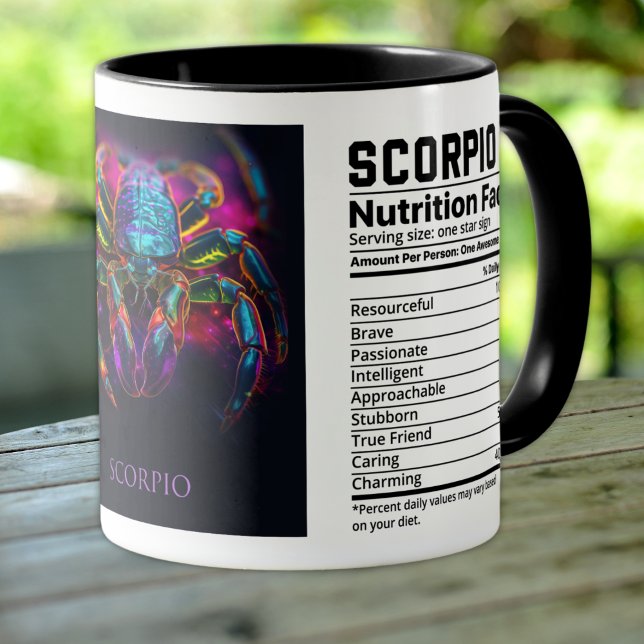 Taza Zodiac Scorpio (Subido por el creador)