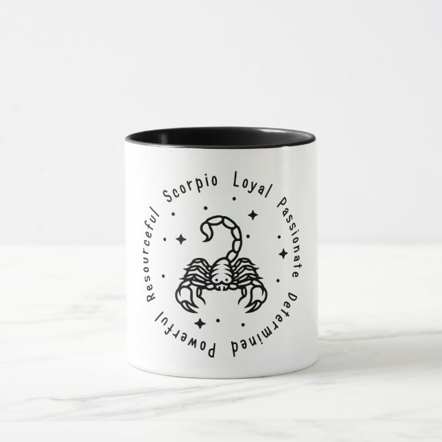Taza Zodiac Scorpio Mug (Centro)