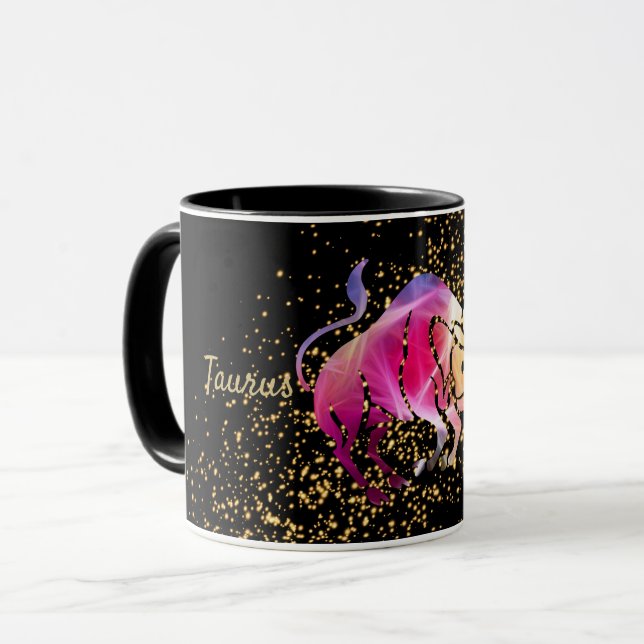 Taza Zodiaco del tauro (Anverso izquierdo)