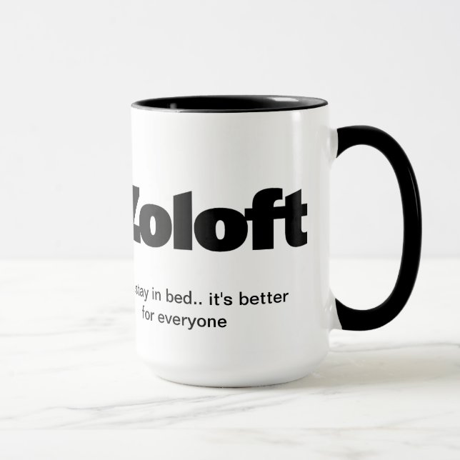 Taza Zoloft (Derecha)