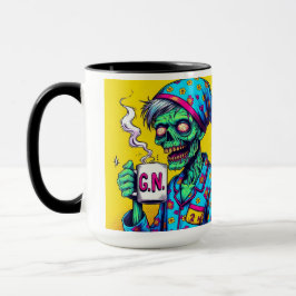 Taza Zombies cafeinados