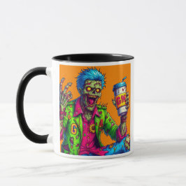 Taza Zombies cafeinados
