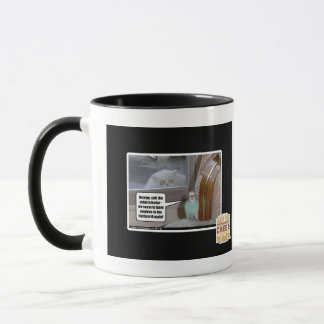 Taza Zombis en el patio trasero