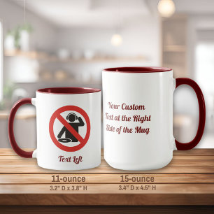 Taza Zona libre de DJ Mug