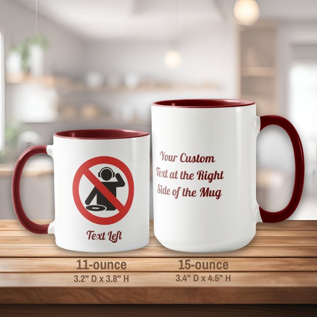Taza Zona libre de DJ Mug (Subido por el creador)