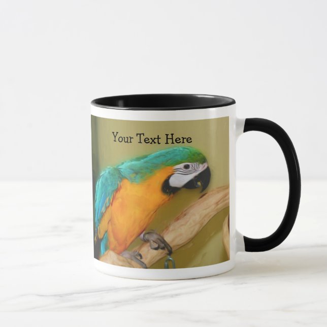 Taza Zorra de oro azul (Derecha)