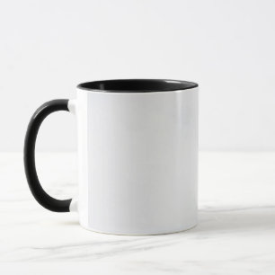 Taza Zorro ártico acurrucado en invierno