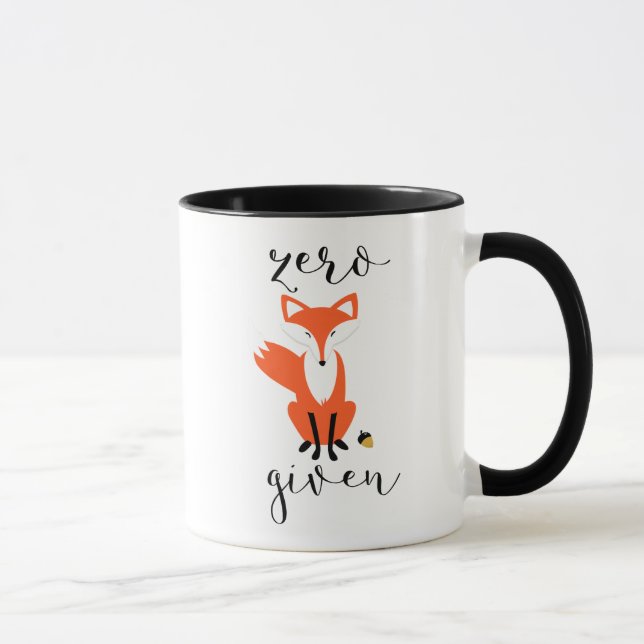 Taza Zorro Cero Dada La Graciosa Mug De Pun (Derecha)