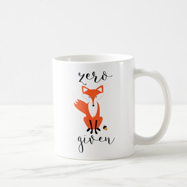 Taza Zorro Cero Dada La Graciosa Mug De Pun (Derecha)