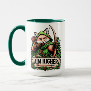 Taza Zorro del bosque Apunta Alto