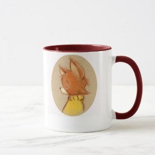 Taza zorro en cuello alto