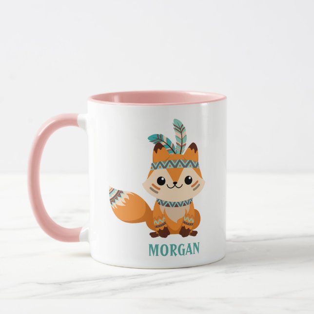 Taza Zorro Indio, Nombre Personalizado, Vs 2 (Izquierda)
