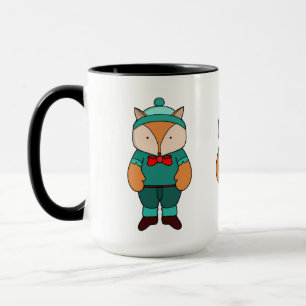 Taza Zorro verde lindo