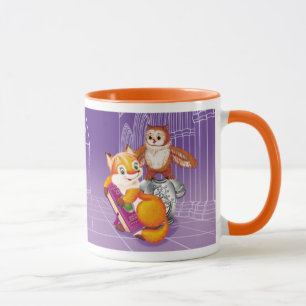 Taza zorro y búho