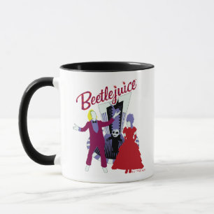 Taza Zumo de remolacha   Beetlejuice & Lydia Boda