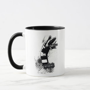 Taza Zumo de remolacha Ilustracion de gusano de arena