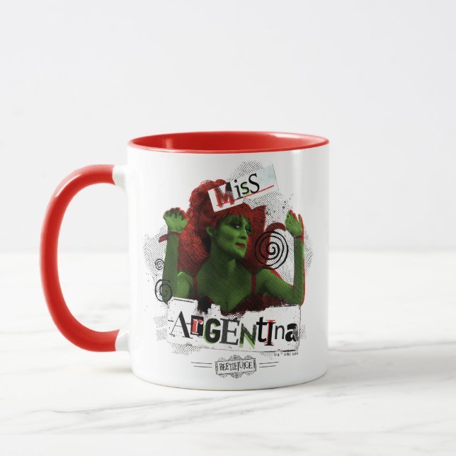 Taza Zumo de remolacha | Miss Argentina (Izquierda)