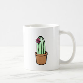 Taza zurda del cactus